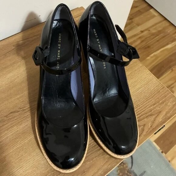 Marc Jacobs Patent Mary Jane Heels - Picture 10 of 13